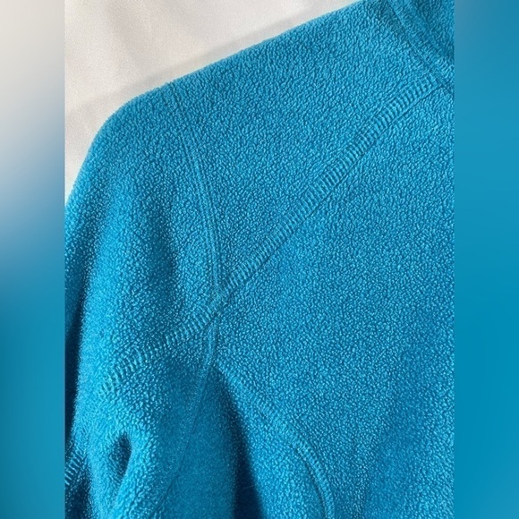 The North Face Fleece Womens Long Sleeve Quarter Zip Mock Neck Outdoor Sz Small - Picture 7 of 8
